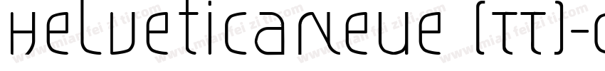 HelveticaNeue (TT)-C字体转换